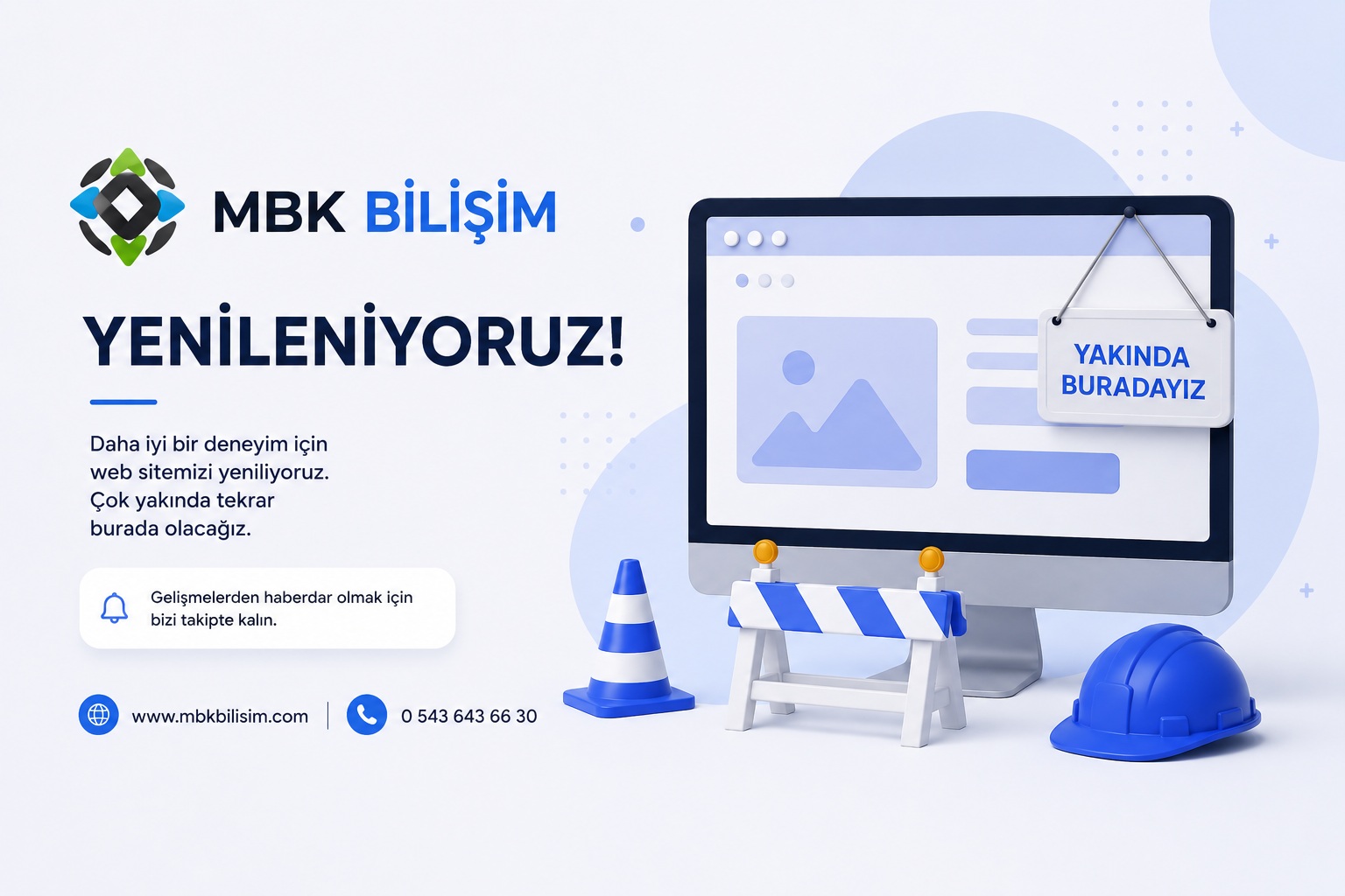 Yenileniyoruz Görseli